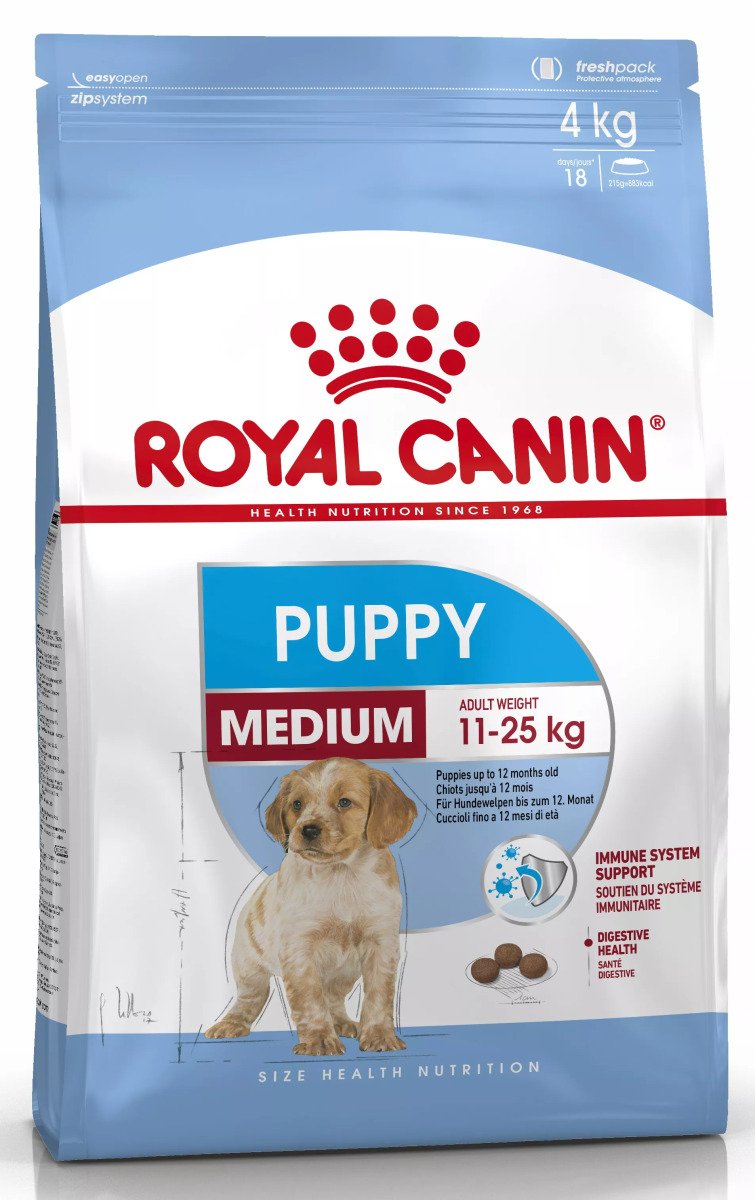Сухий корм для цуценят середніх порід Royal Canin Medium Puppy, 1 кг