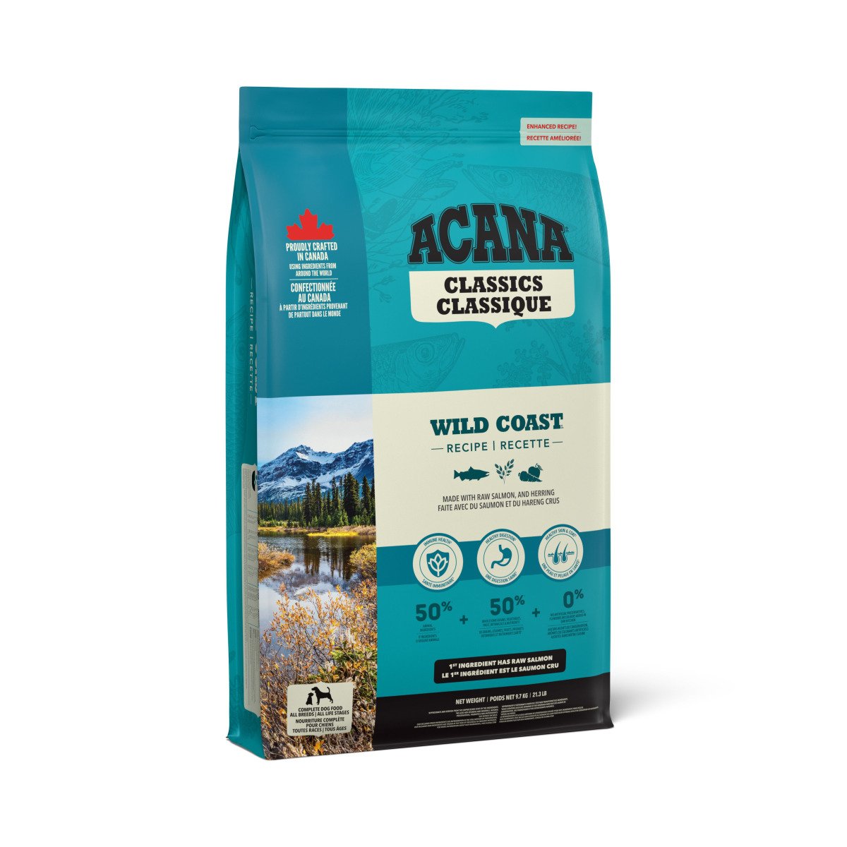 Сухий корм для собак ACANA Classics Wild Coast Recipe, 9.7 кг