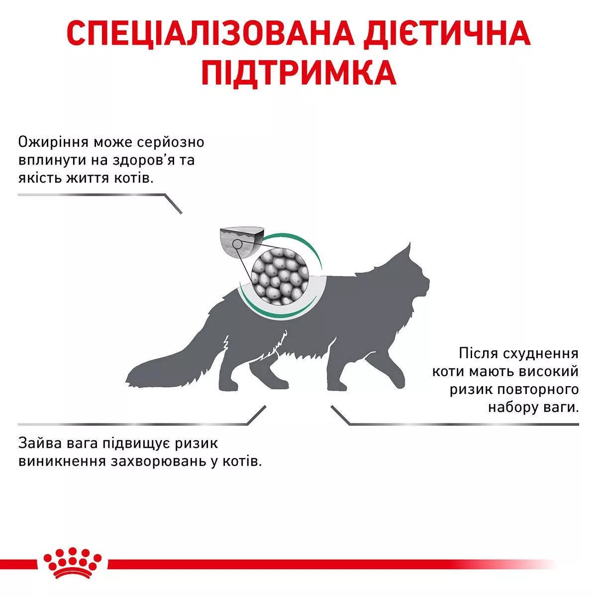 Сухий корм для котів Royal Canin Satiety Weight Management Cat, 400 г