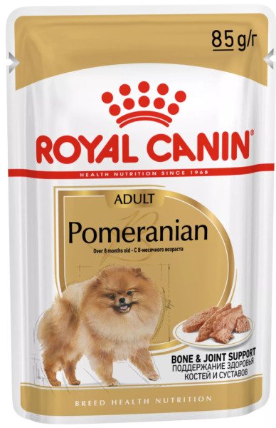 Вологий корм для собак малих порід Royal Canin Pomeranian Adult Loaf, 85 г