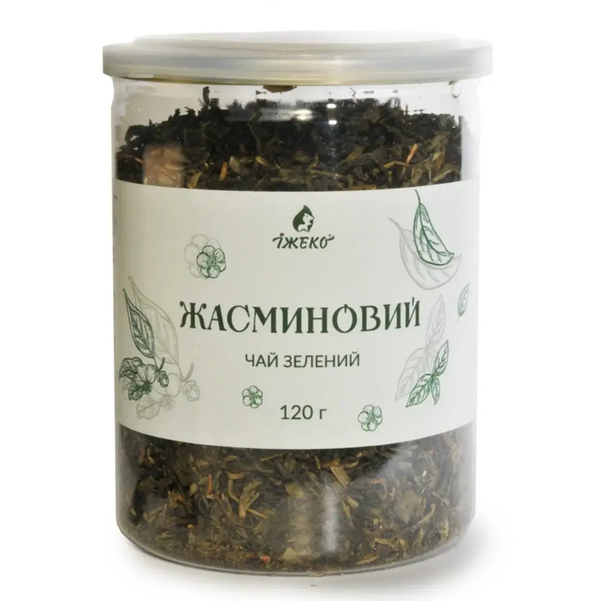 Чай зелений Жасминовий "ЇЖЕКО" 120 г (EASY OPEN)