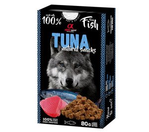 AS DOG NATURAL SNACK TUNA/Н/в ласощі д/собак Натурал Снек виз Туна 80 г