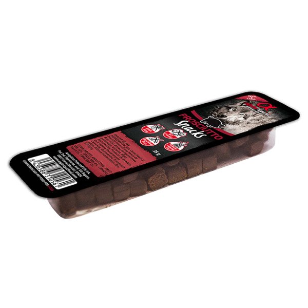 AS DOG Snacks Prosciutto (н/в ласощі з прошуто, кубики) 35г (х16)