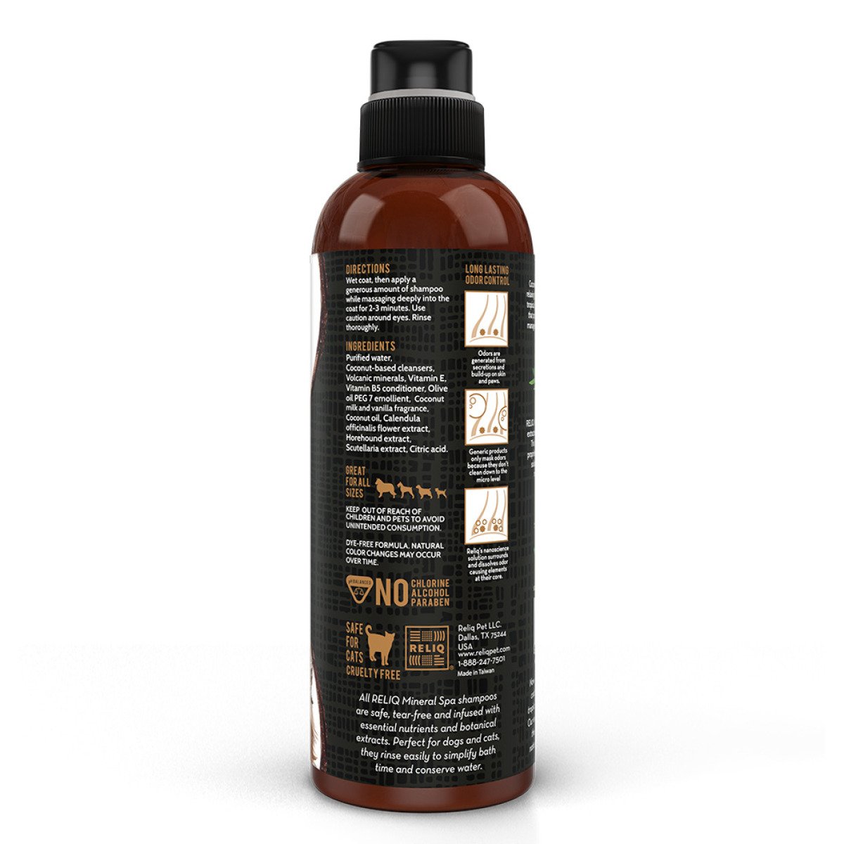 RELIQ Mineral Spa Coconut Shampoo 500 мл