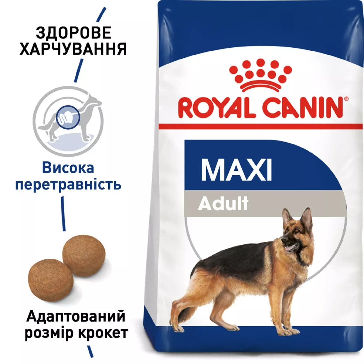 Сухий корм для собак великих порід Royal Canin Maxi Adult, 4 кг