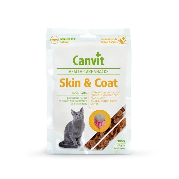 Canvit Skin and Coat для котів 100г