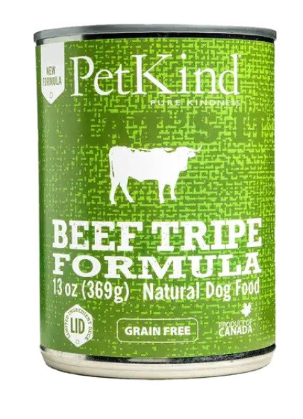 PETKIND БІФ ТРАЙП ФОРМУЛА консерва д/собак з яловичиною/рубцем 369 г