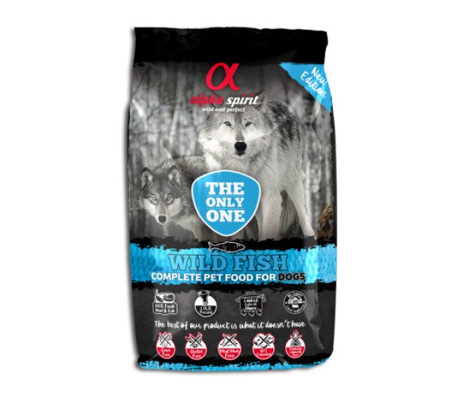 AS THE ONLY ONE DOG FOOD WILD FISH/Сухий корм д/собак Зе Онлі Уан Вайлд Фіш 3кг