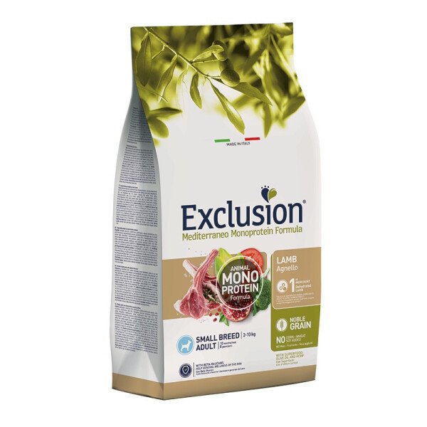 Сухий корм для собак малих порід Exclusion Adult Lamb Small Breed, 500 г