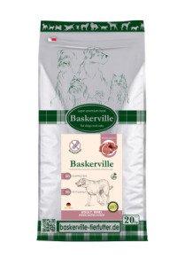 Baskerville Яловичина з ягодами — сухий корм для собак, 20 кг