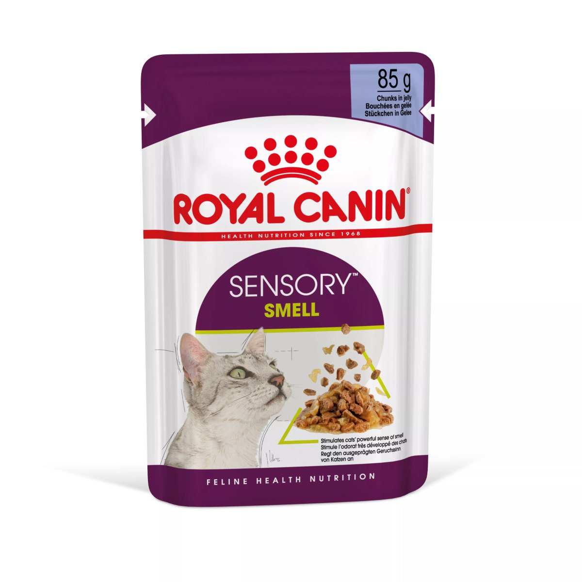 Вологий корм для котів Royal Canin Sensory Smell Chunks In Jelly, 85 г