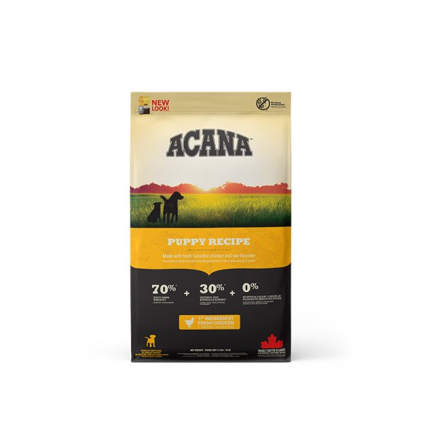 Сухий беззерновий корм для цуценят ACANA Puppy Recipe 11.4 кг
