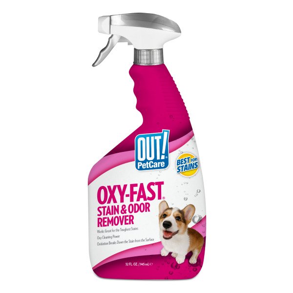 Кисневий засіб для видалення плям і запахів тварин OUT! PetCare Oxy-Fast Stain & Odor Remover, 945 мл