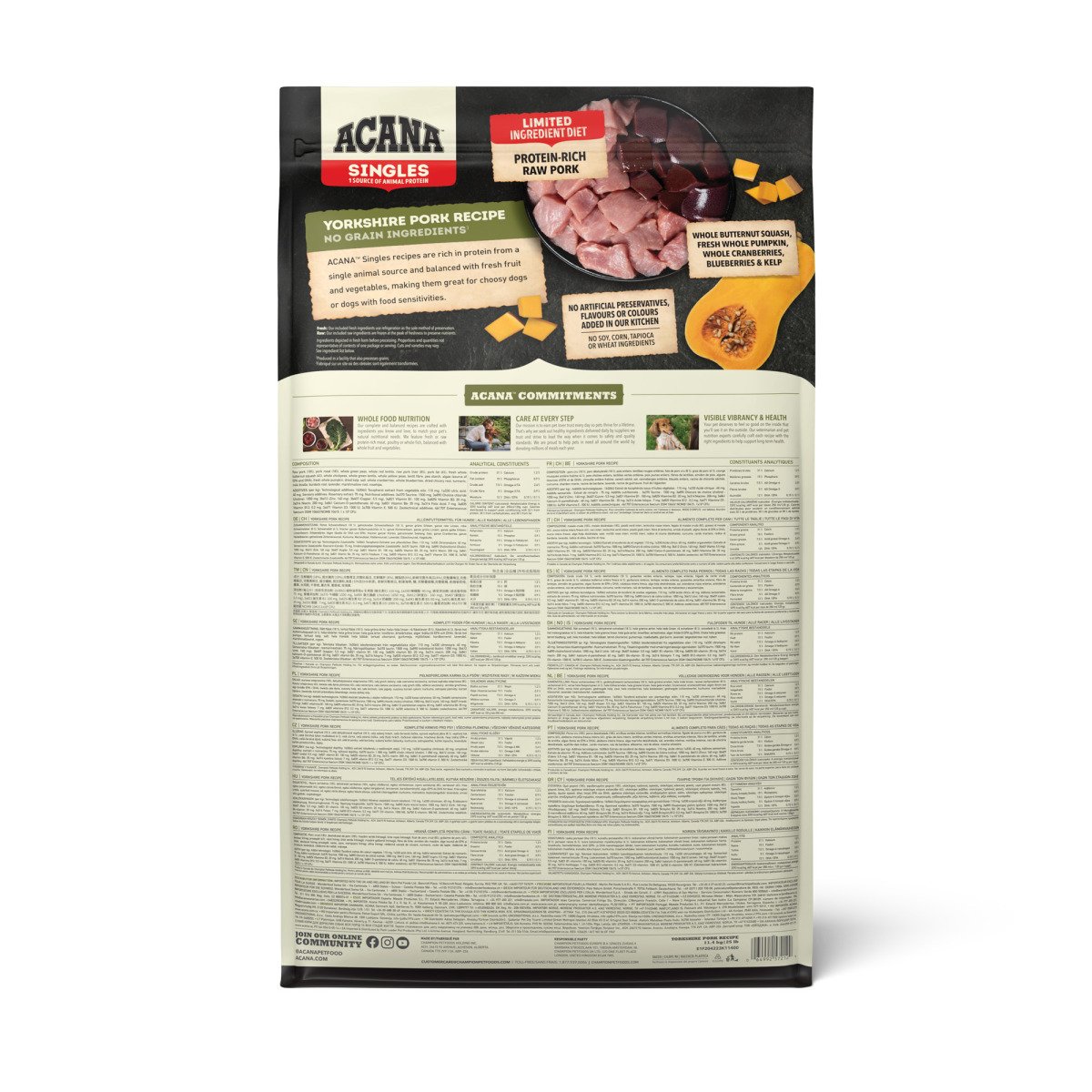 ACANA YORKSHIRE PORK 11.4KG