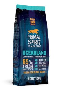 PRIMAL SPIRIT OCEANLAND DOG FOOD/Повнораціонний корм д/собак Океанленд 12кг