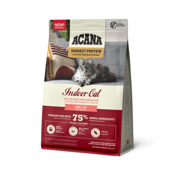 ACANA HIGHEST PROTEIN INDOOR CAT 1.8KG (x8)