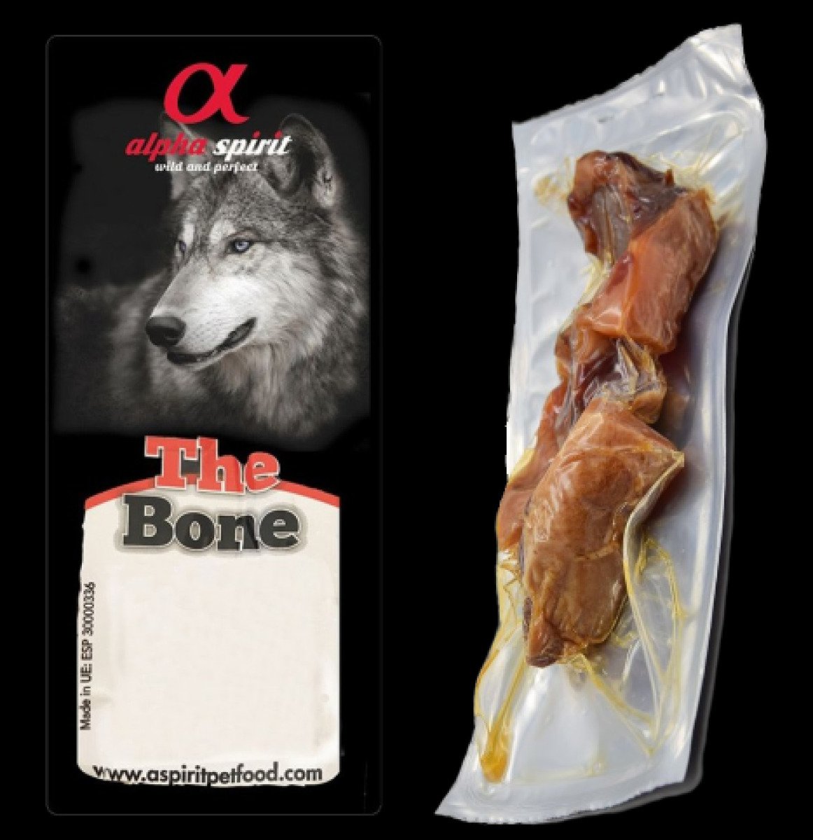 AS Ham Bites Vacuum/Кістка Хем Байтс в вакуум. уп.19-21см (х15)