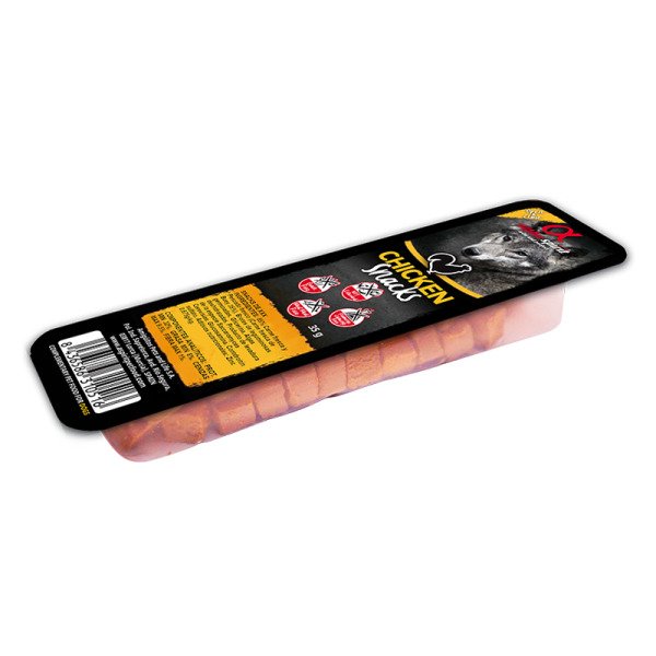 AS DOG Snacks Chicken (н/в ласощі з курятини, кубики) 35г (х16)