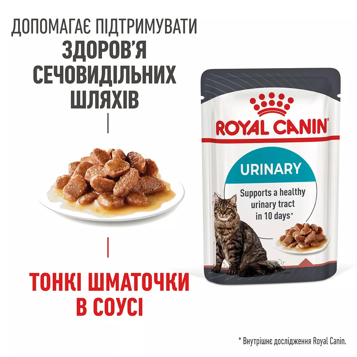 Вологий корм для котів Royal Canin Urinary Care, 85 г