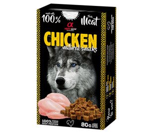 AS DOG NATURAL SNACK CHICKEN/Н/в ласощі д/собак Натурал Снек виз Чікен 80 г