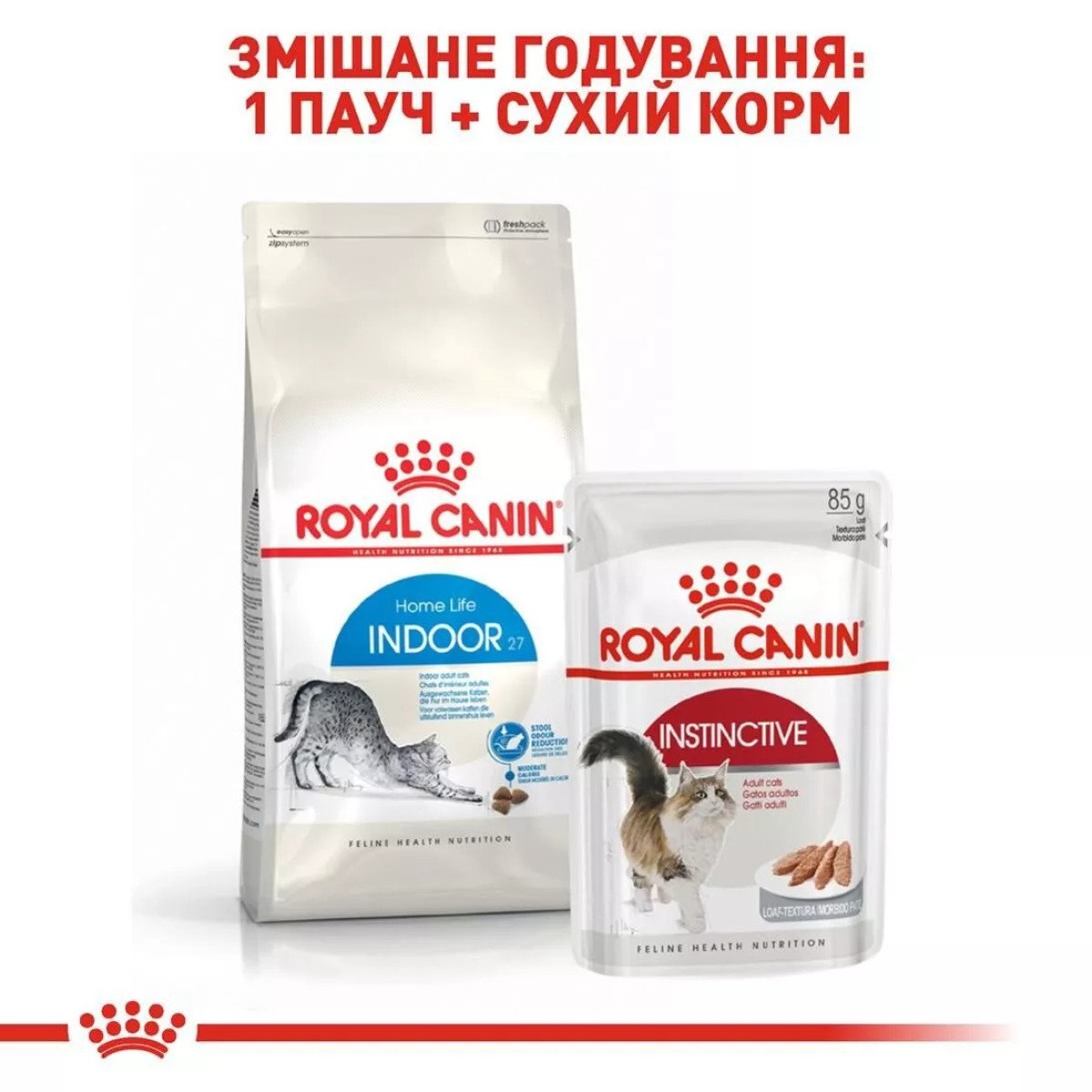 Сухий корм для котів Royal Canin Indoor, 2 кг