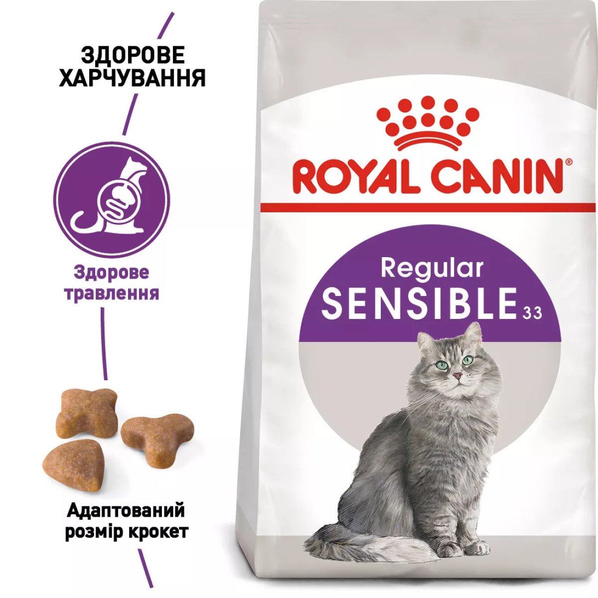 Сухий корм для котів Royal Canin Sensible 33, 2 кг