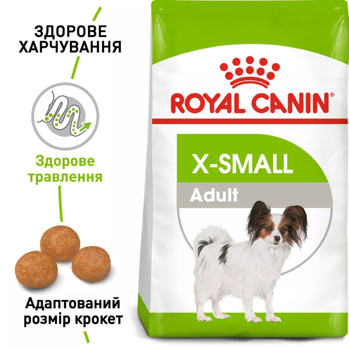 Сухий корм для собак малих порід Royal Canin Xsmall Adult, 500 г