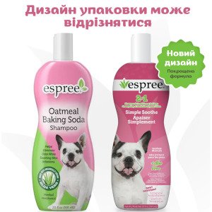 ESPREE Simple Soothe Dog Shampoo&Conditioner with Baking Soda 2in1 591мл