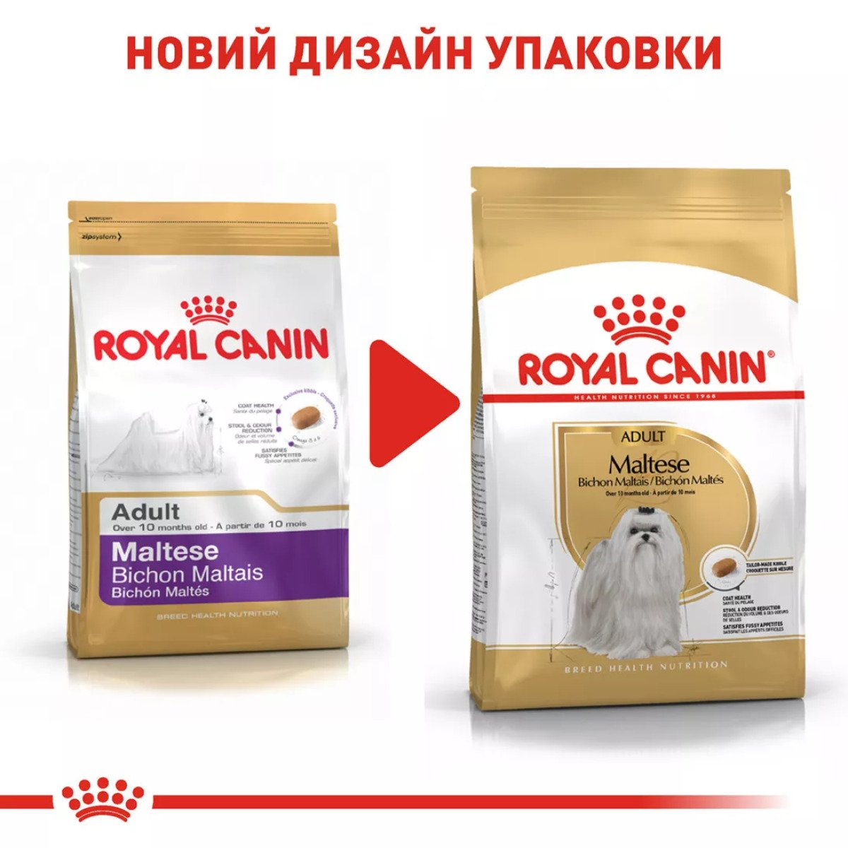 Сухий корм для собак малих порід Royal Canin Maltese Adult, 500 г