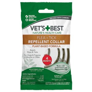 VET`S BEST Flea&Tick Repellent Dog Collar 1шт 60 см