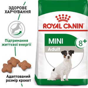 Сухий корм для собак малих порід Royal Canin Mini Adult 8+, 800 г