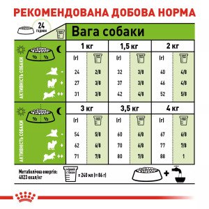 Сухий корм для собак малих порід Royal Canin Xsmall Adult 8+, 3 кг
