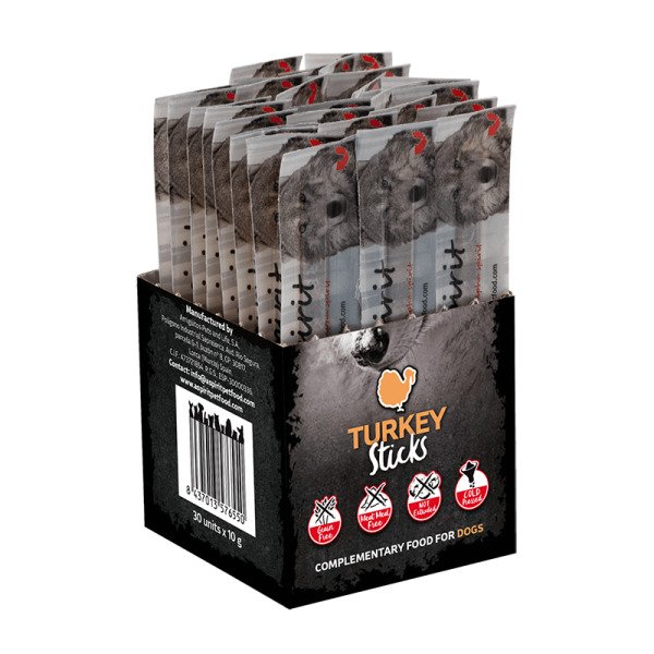 AS DOG Sticks Turkey (н/в ласощі з індички, палички 30шт) 300г (х56)