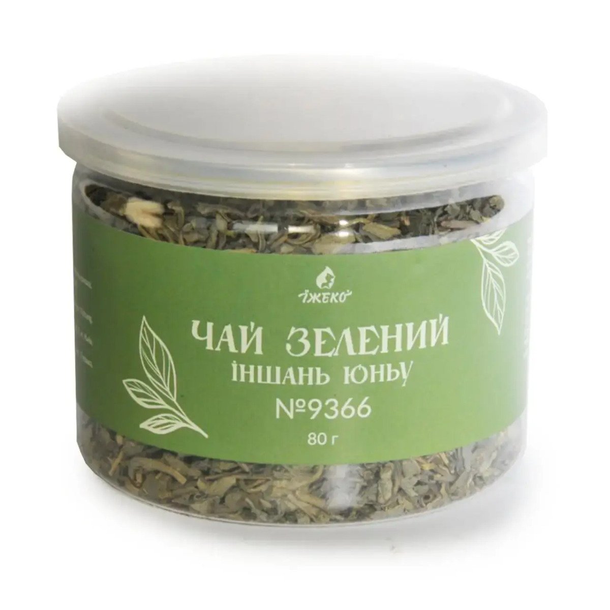 Чай зелений Іншань Юньу №9366 "ЇЖЕКО" 80 г (EASY OPEN)