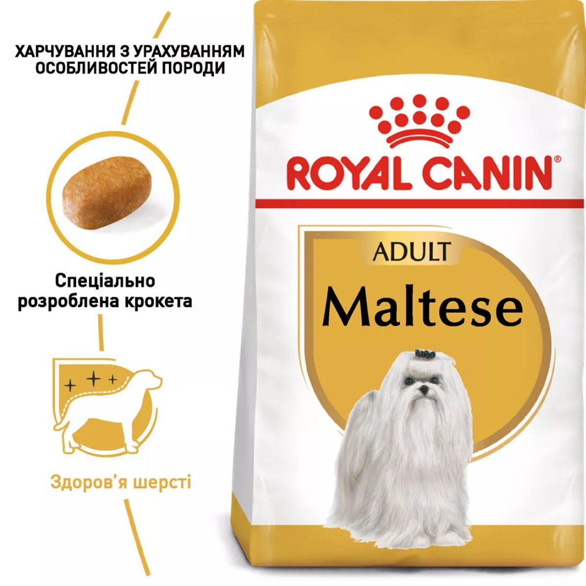 Сухий корм для собак малих порід Royal Canin Maltese Adult, 500 г