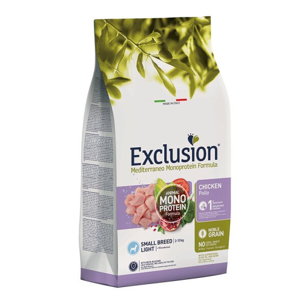 Сухий корм для собак малих порід Exclusion Light Chicken Small Breed, 500 г