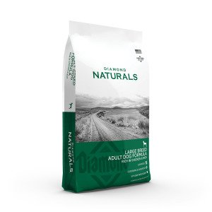 Сухий корм для дорослих собак великих порід Diamond Naturals Adult Large Breed Chicken & Rice, 15 кг