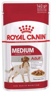 Вологий корм для собак середніх порід Royal Canin Medium Adult, 140 г