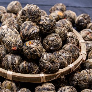 Зв'язаний чай «Танок метелика» (Цвітучий арт-чай ручної роботи, 1 шт.)