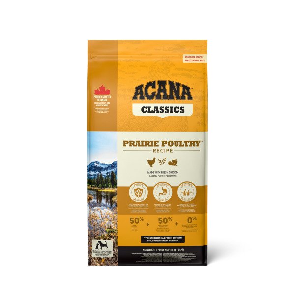 Сухий корм для собак ACANA Classics Prairie Poultry Recipe, 14.5 кг