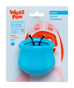 Іграшка для собак Toppl Small Aqua/Топпл д/ласощів малий блакитний 8см
