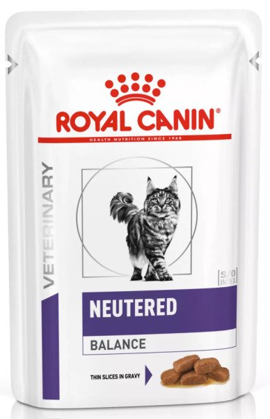 Вологий корм для стерилізованих котів Royal Canin Neutered Balance Cat Pouches, 85 г