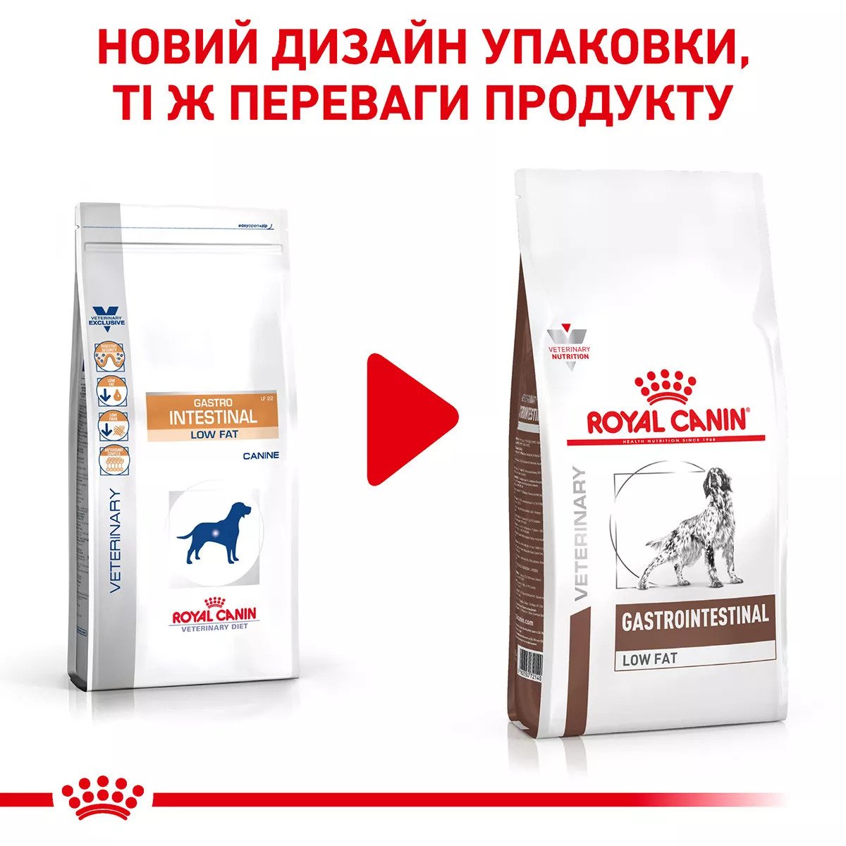 Сухий корм для собак Royal Canin Gastrointestinal Low Fat, 1.5 кг