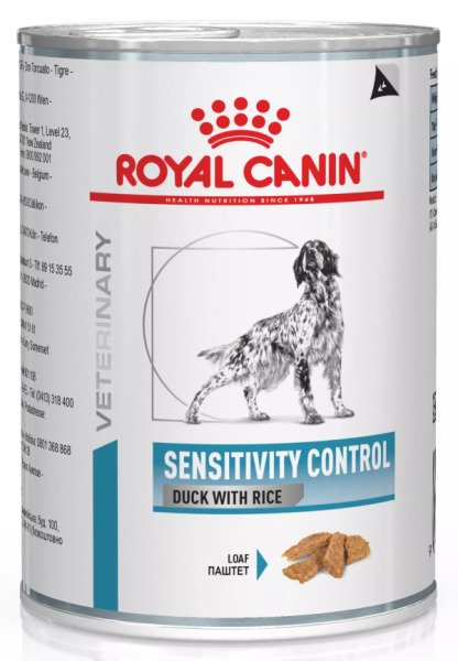 Вологий корм для собак Royal Canin Sensitivity Control Duck Dog Cans, 410 г