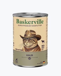 Baskerville Телятина — вологий корм для котів, 400 г
