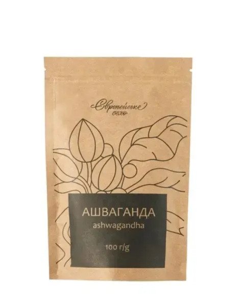 Ашваганда "Європейське село" 100 г