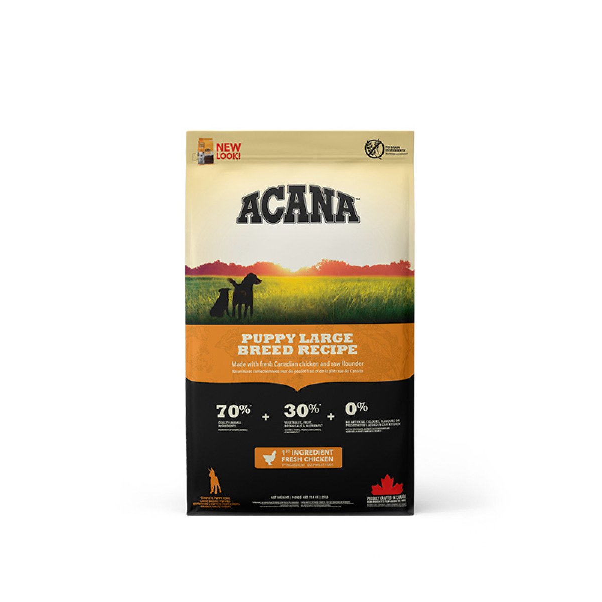Сухий беззерновий корм для цуценят великих порід ACANA Puppy Large Breed Recipe 11.4 кг