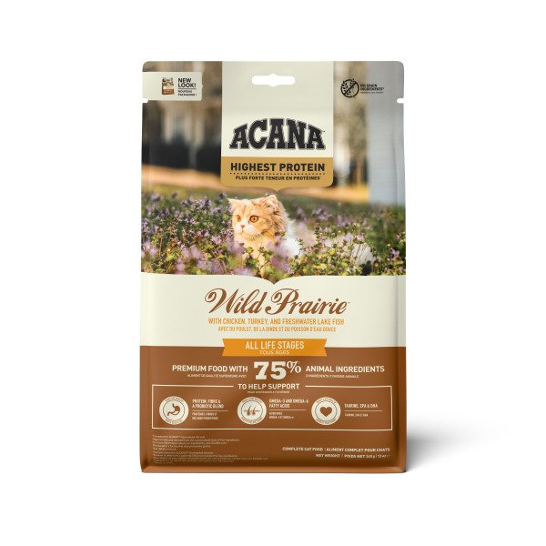 Сухий беззерновий корм для котів ACANA Wild Prairie Cat, 340 г
