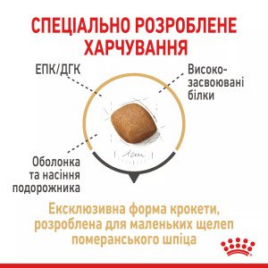 Сухий корм для собак малих порід Royal Canin Pomeranian Adult, 500 г