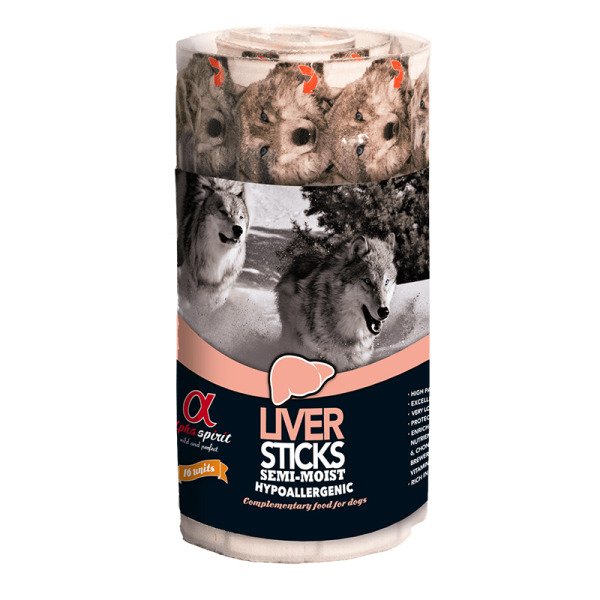 AS DOG Sticks Liver (н/в ласощі з печінки, палички 16шт) 160г (х12)